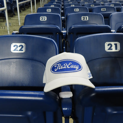 WHITE TRUCKER ICON HAT